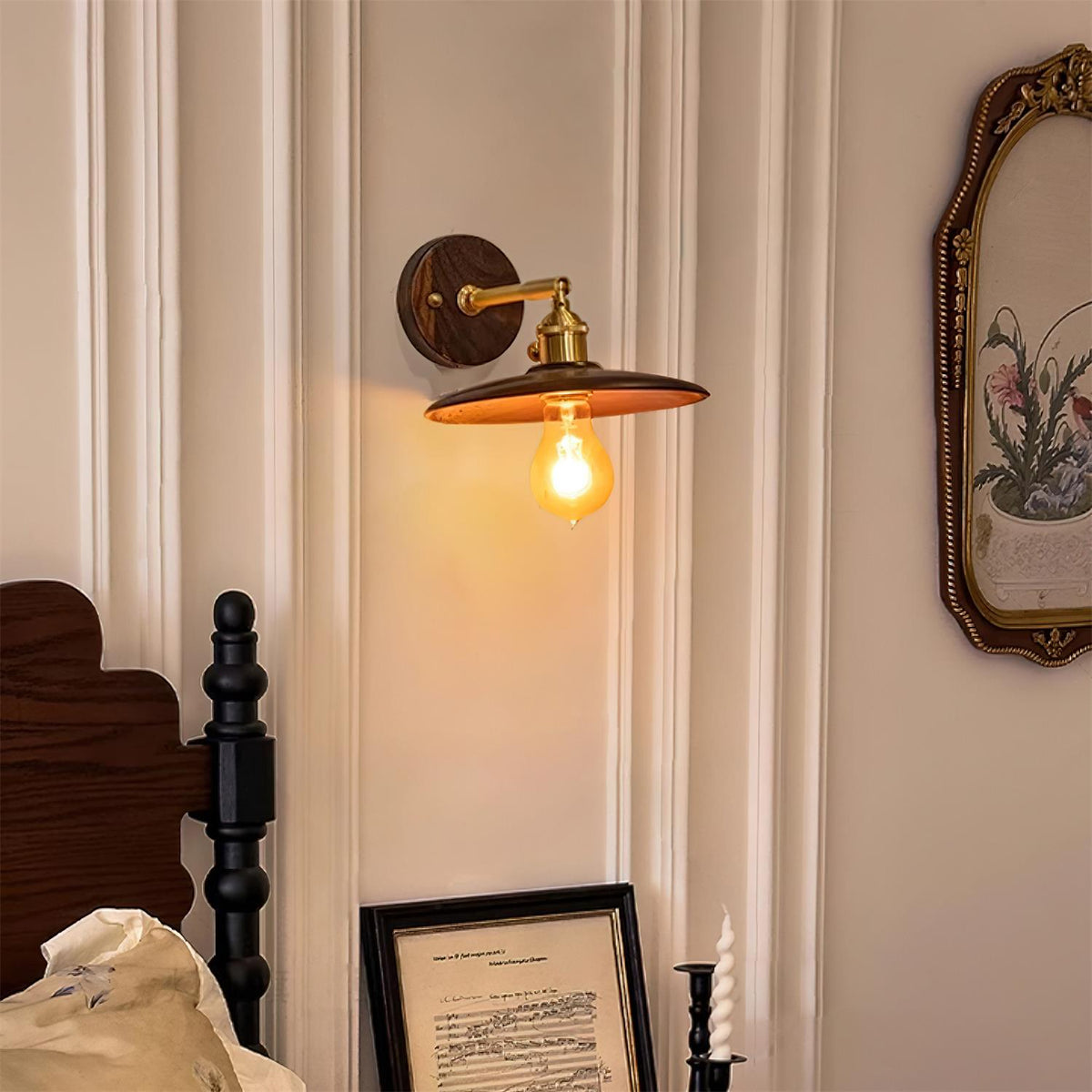 Runia Wood Wall Lamp — product view 11