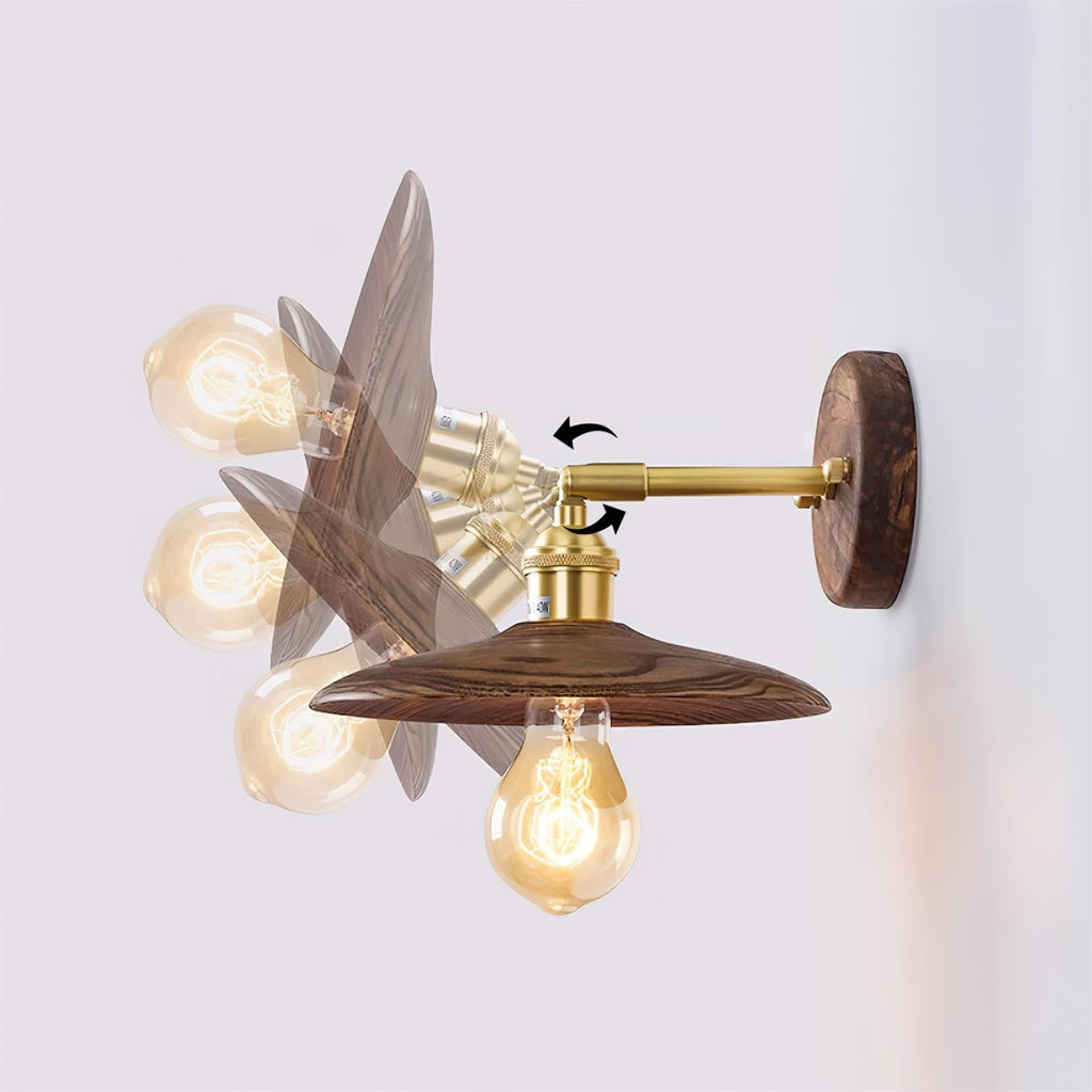 Runia Wood Wall Lamp — product view 13