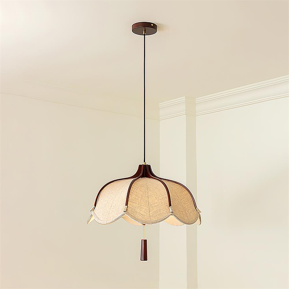 Helia Wood Pendant Lamp — product view 8