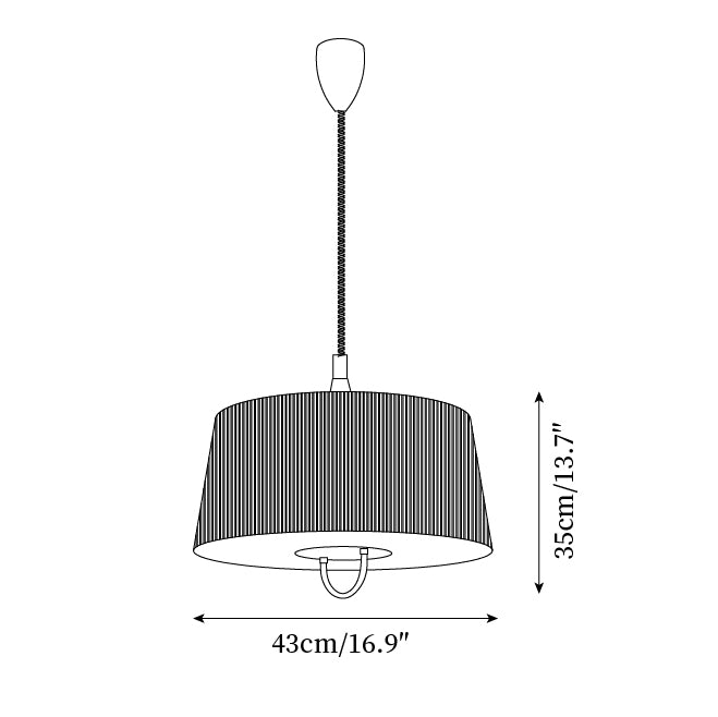 Delaney Wood Pendant Lamp — product view 5