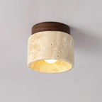 Sonoma Stone Travertine Ceiling Light — product view 2