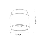 Sonoma Stone Travertine Ceiling Light — product view 5