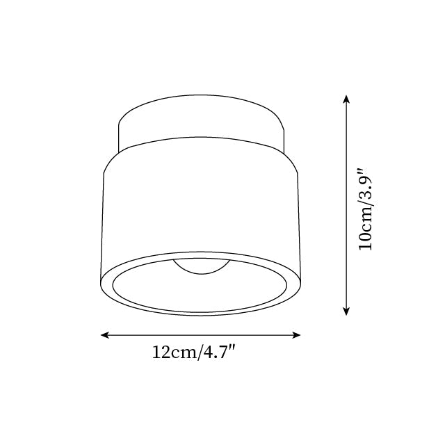 Sonoma Stone Travertine Ceiling Light — product view 5