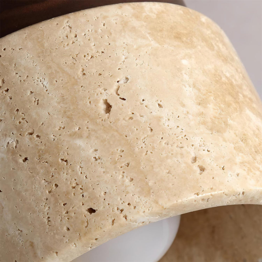 Sonoma Stone Travertine Ceiling Light — product view 19