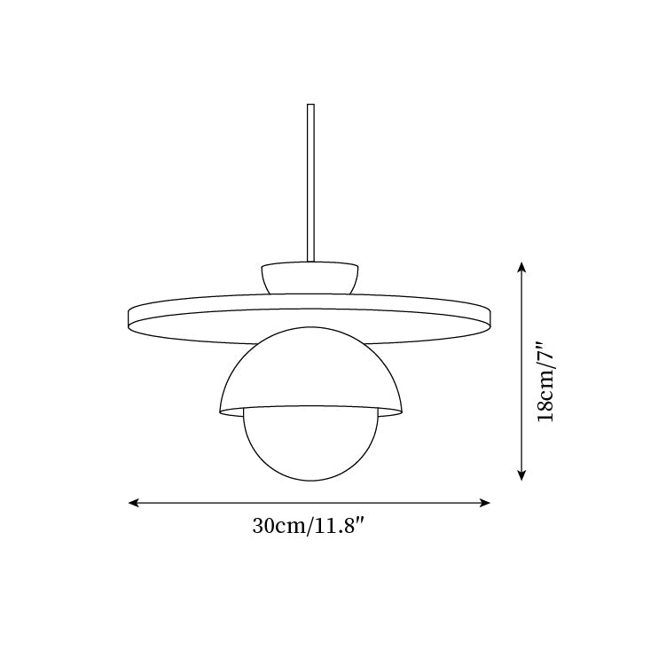 Kalse Travertine Pendant Lamp — product view 5