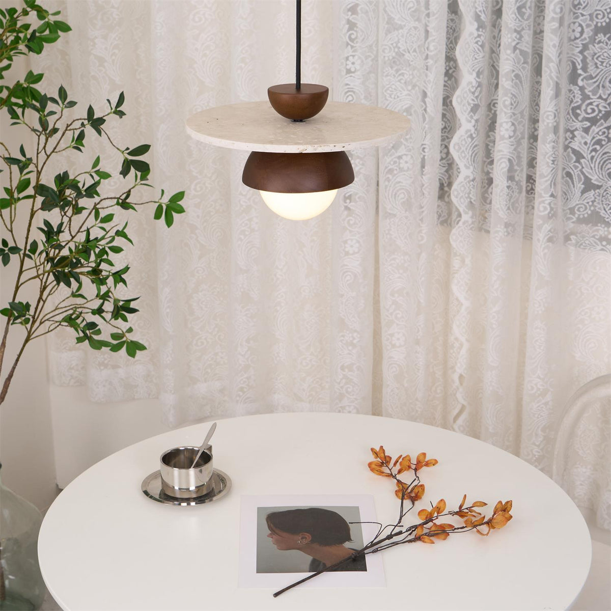 Kalse Travertine Pendant Lamp — product view 21