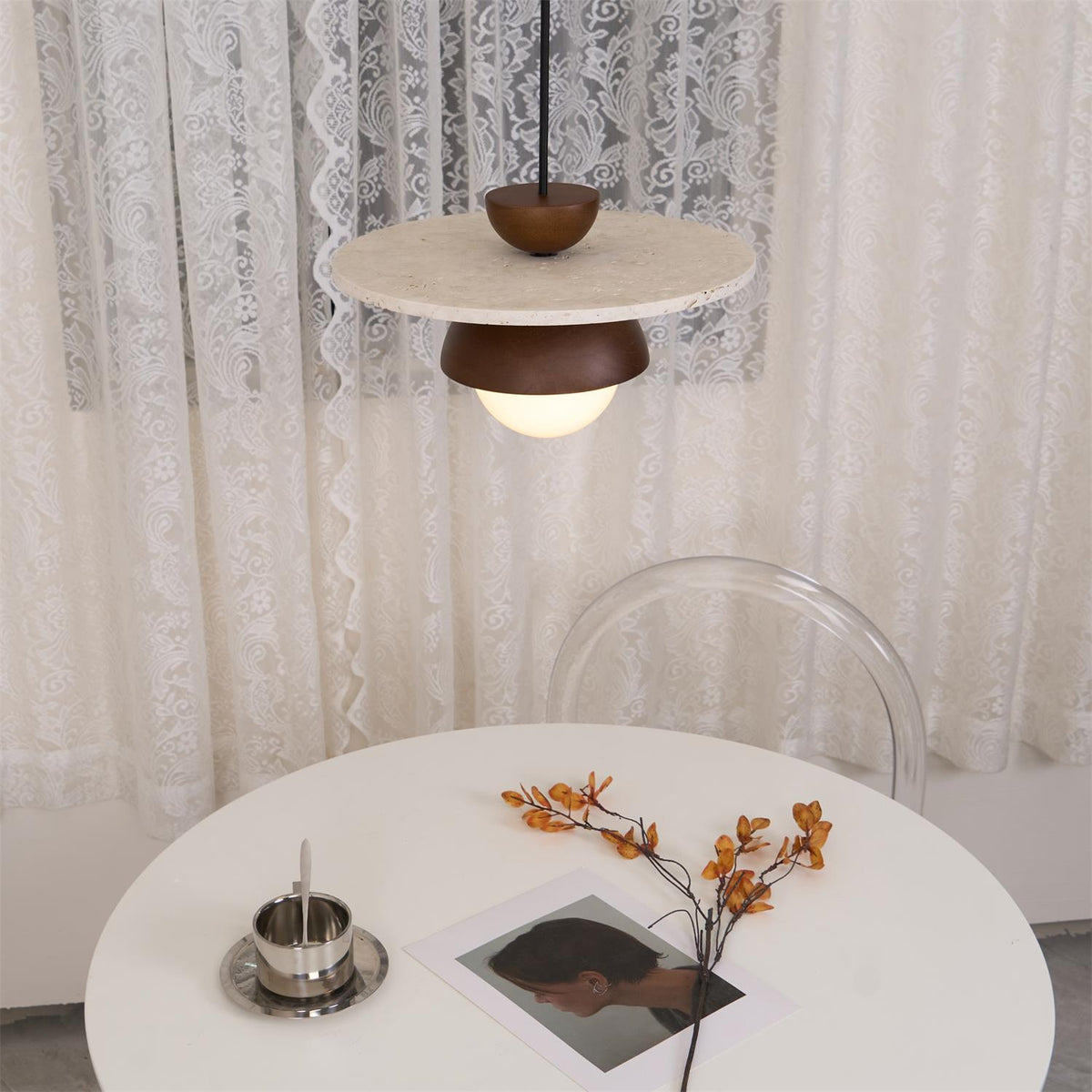 Kalse Travertine Pendant Lamp — product view 22
