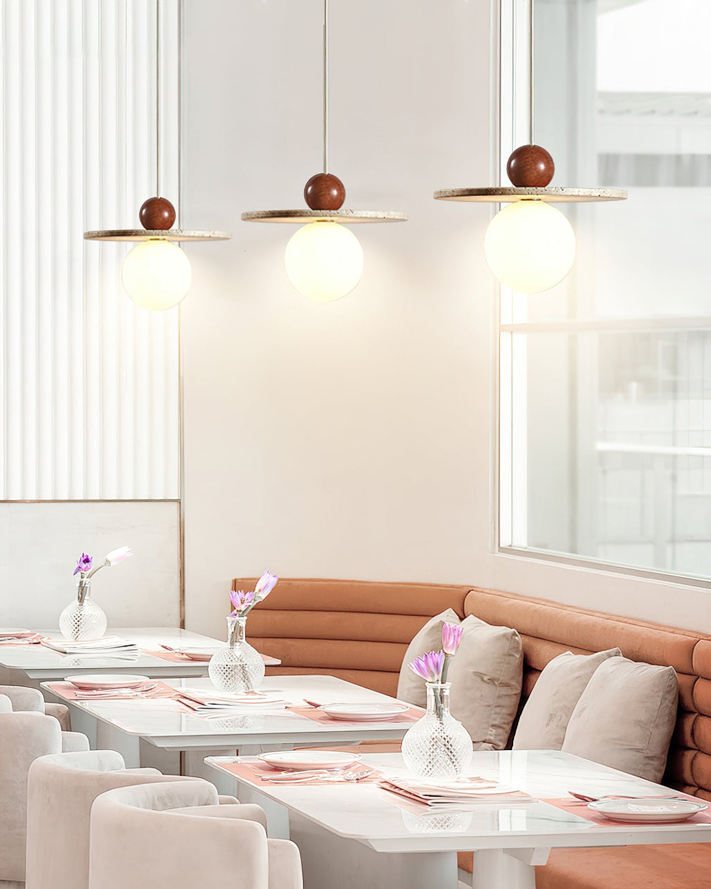 Ora Travertine Pendant Lamp — product view 18