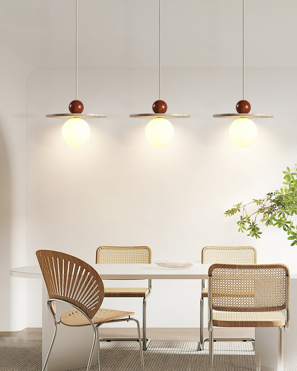 Ora Travertine Pendant Lamp — product view 22