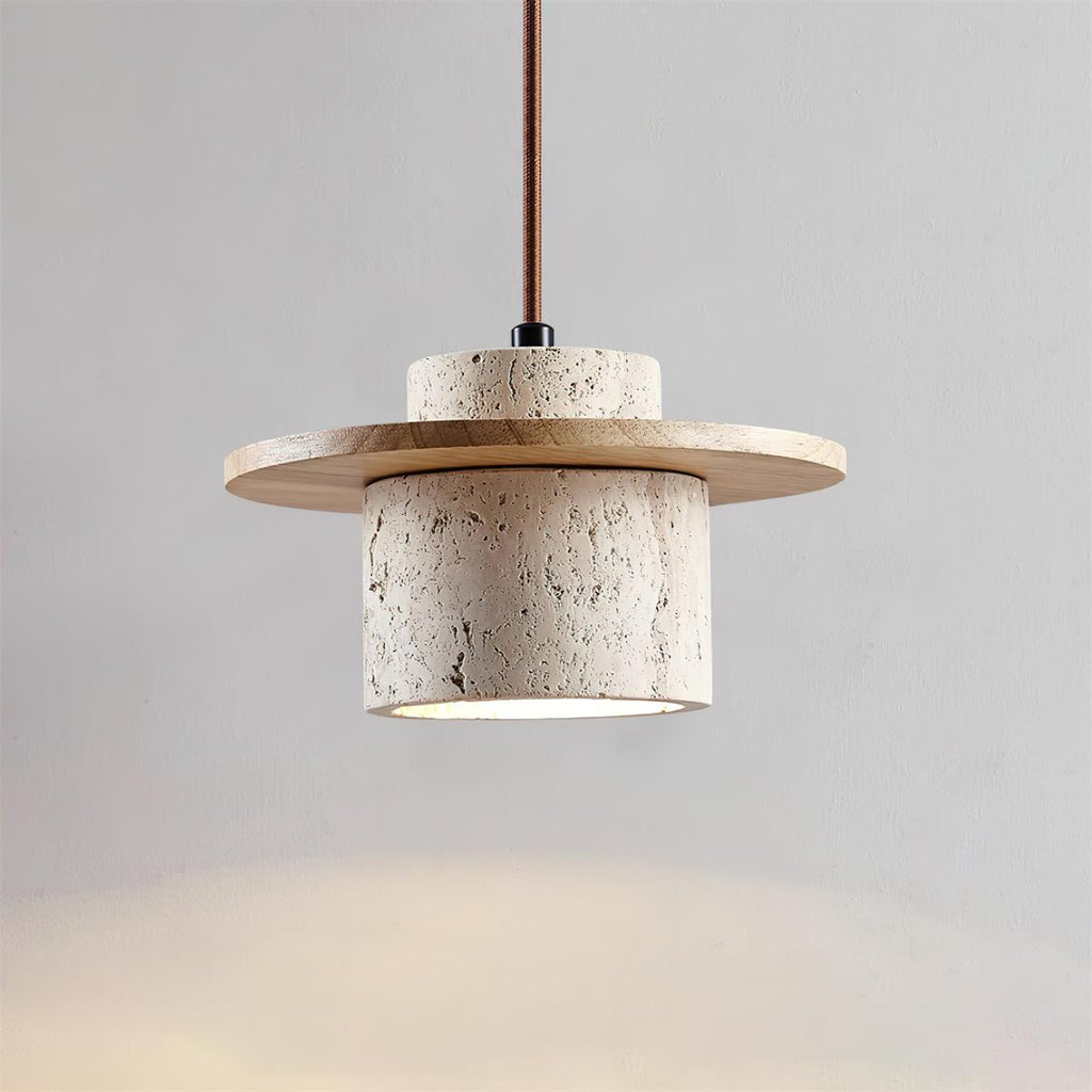 Cata Stone Travertine Pendant Lamp — product view 17