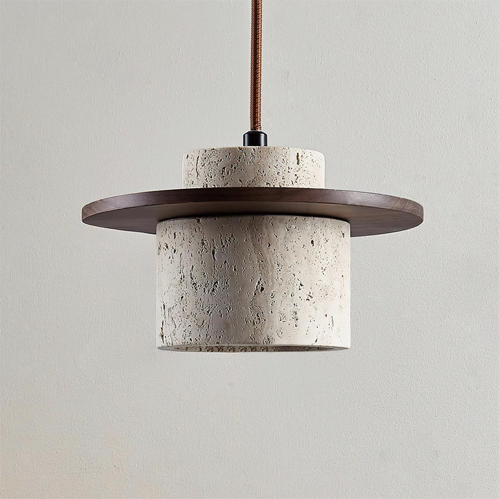 Cata Stone Travertine Pendant Lamp — product view 20