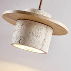 Cata Stone Travertine Pendant Lamp — product view 22