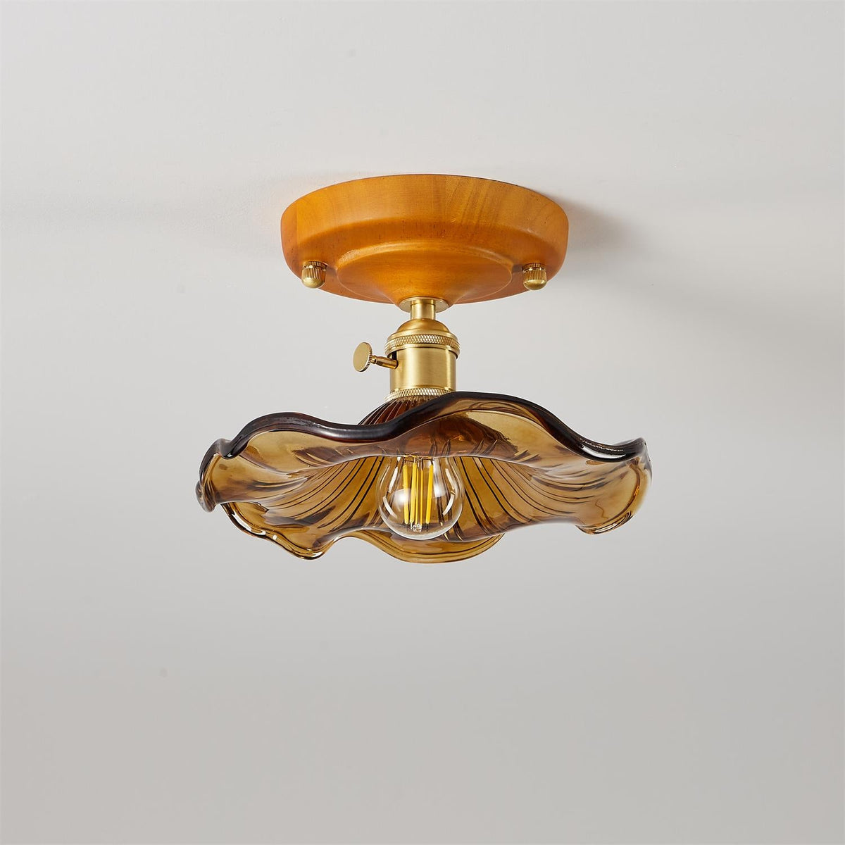 Gina Glass Ceiling Light — product view 12