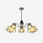 Alessio Flowers Wood Chandelier — product view 1