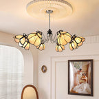 Alessio Flowers Wood Chandelier — product view 4