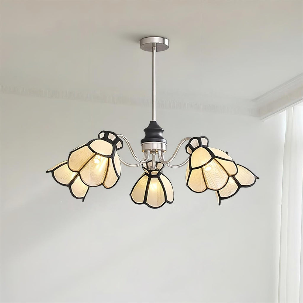 Alessio Flowers Wood Chandelier — product view 8