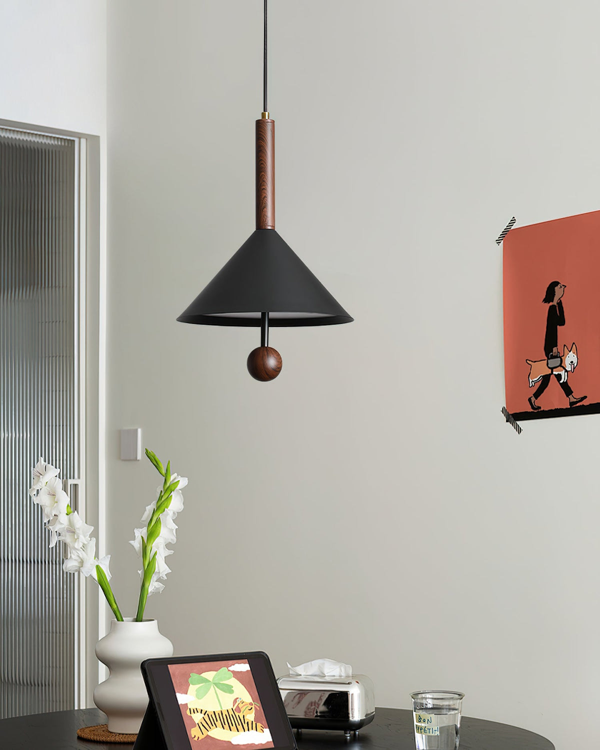 Dante Cone Metal Pendant Lamp — product view 6