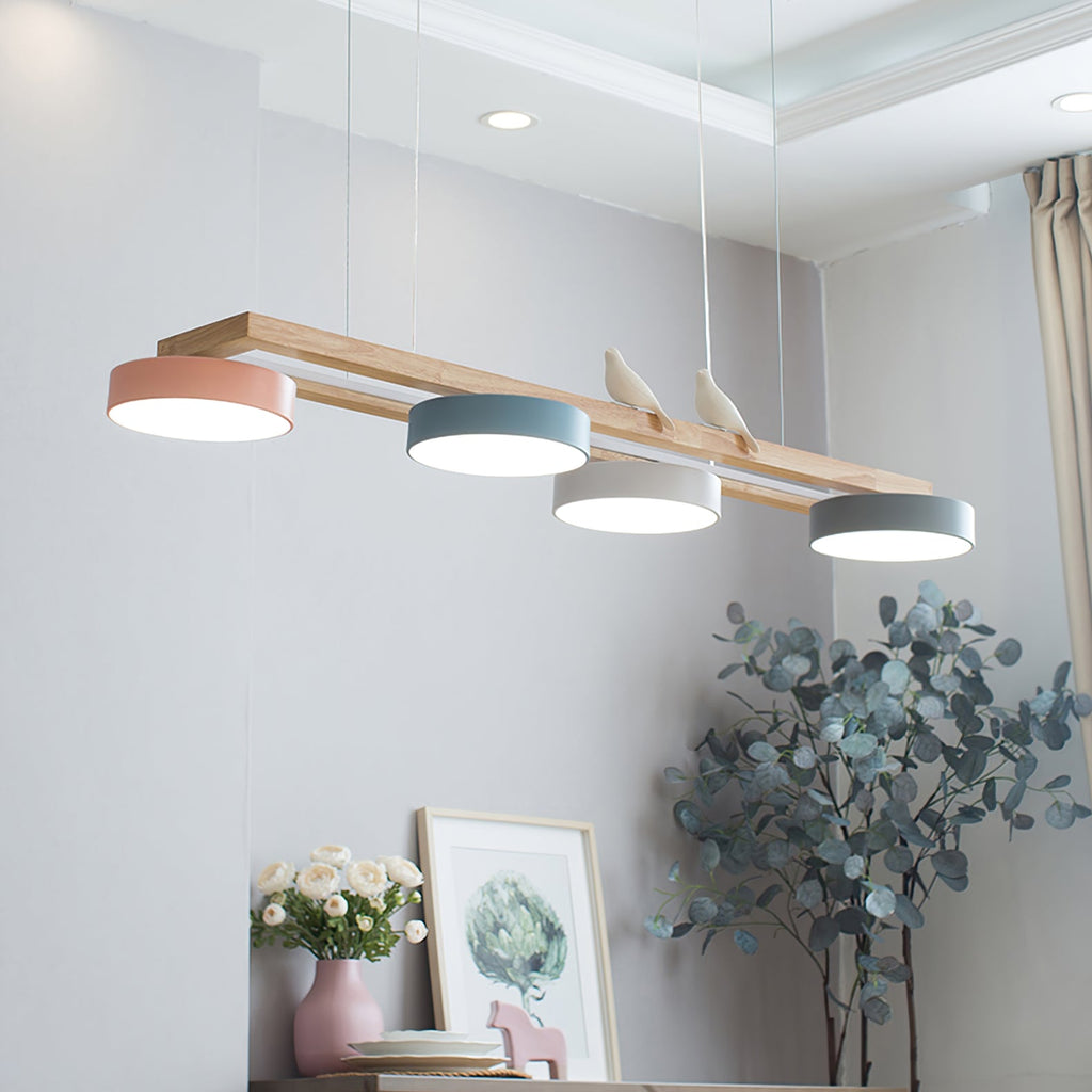 Sienna Bird Long Chandelier — product view 30