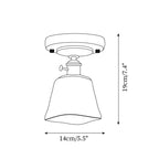 Rino Glass Ceiling Light — product view 6