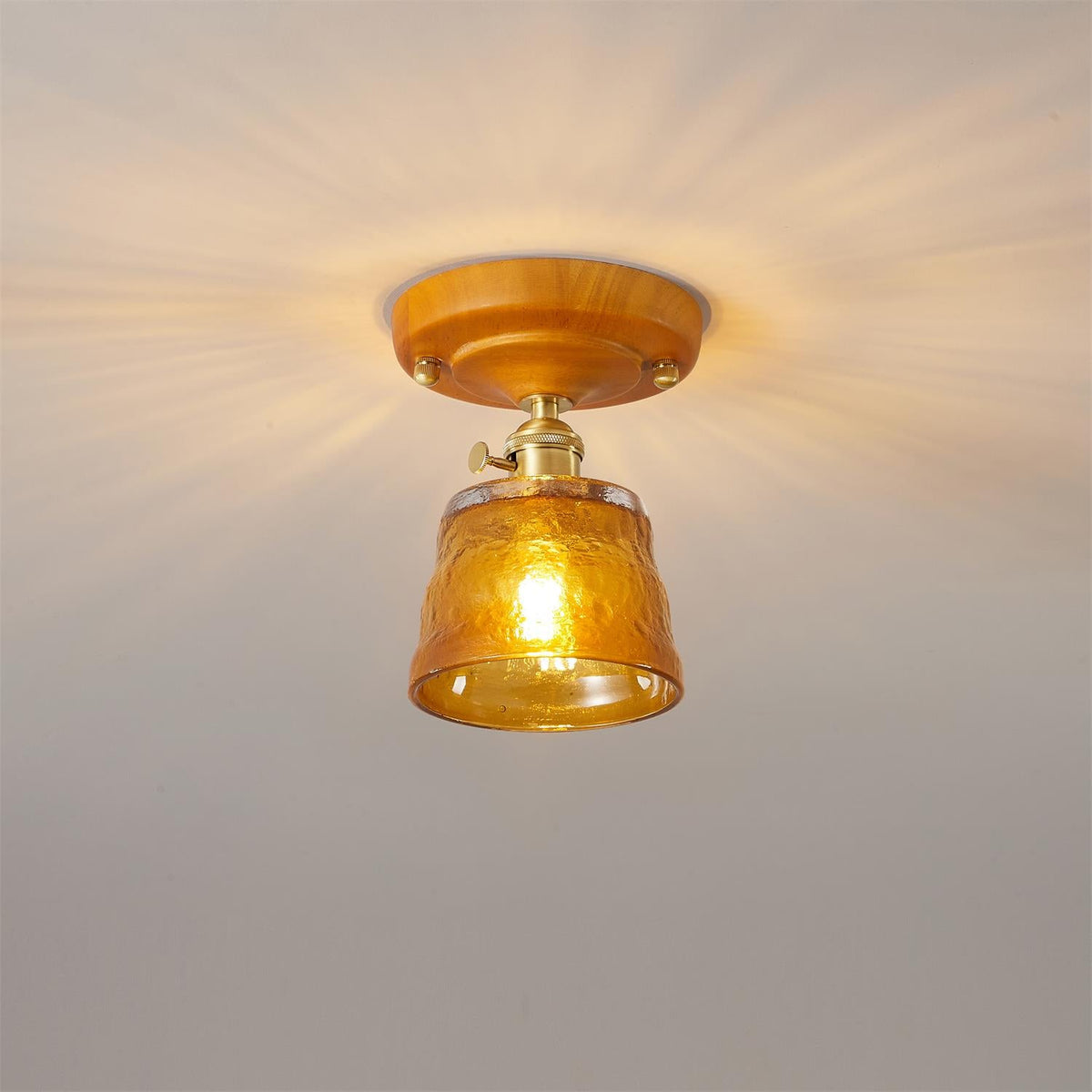 Rino Glass Ceiling Light — product view 16
