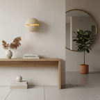 Dino Egg Stone Travertine Wall Lamp — product view 6