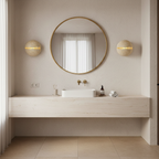 Dino Egg Stone Travertine Wall Lamp — product view 7