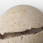 Dino Egg Stone Travertine Wall Lamp — product view 19