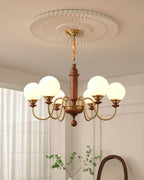 Midas Glass Chandelier — product view 3