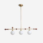 Retro Satilla Glass Chandelier — product view 1