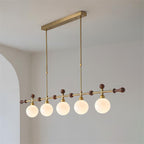Retro Satilla Glass Chandelier — product view 12
