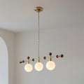 Retro Satilla Glass Chandelier — product view 13