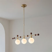 Gold & Walnut Color