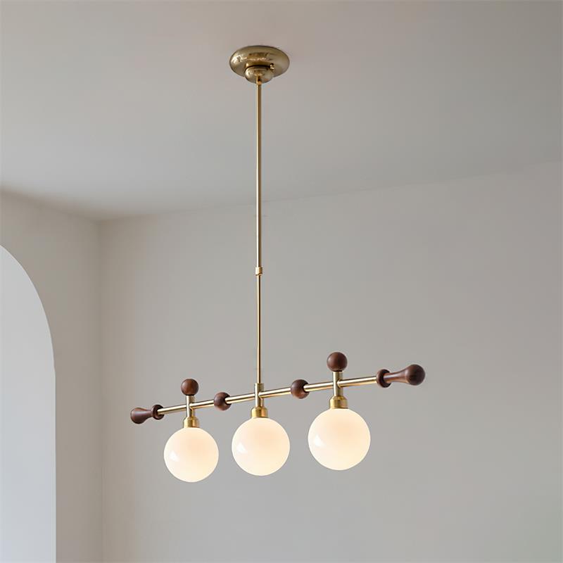 Retro Satilla Glass Chandelier — product view 13