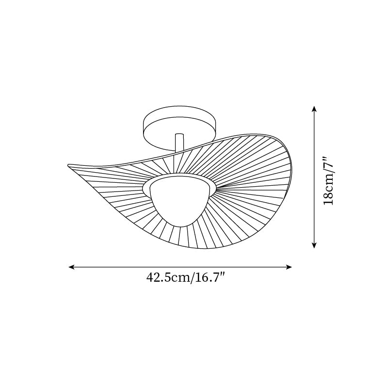 Florina Metal Ceiling Light — product view 5