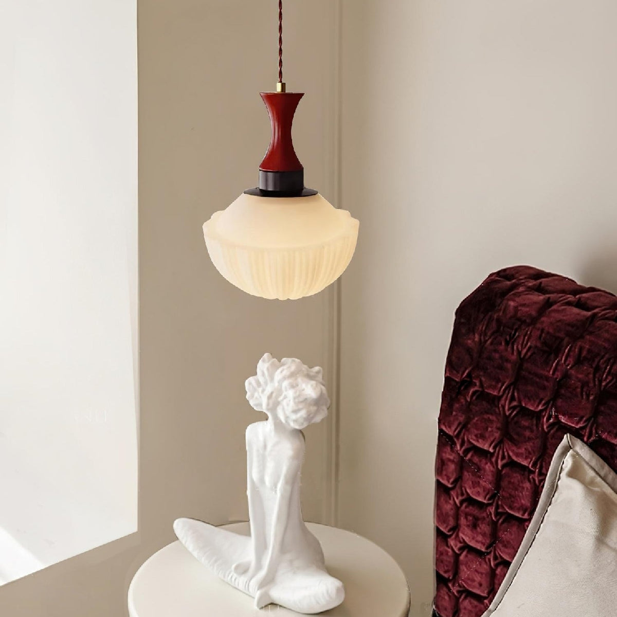 Greta Glass Pendant Lamp — product view 3