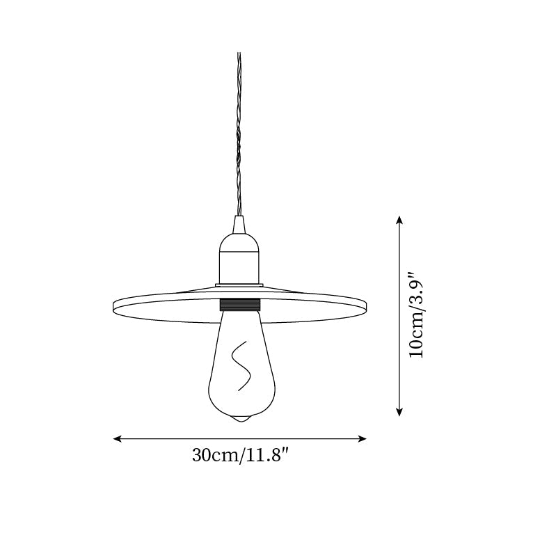Reia Wood Pendant Lamp — product view 5