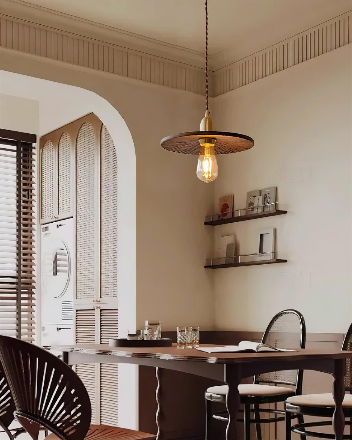 Reia Wood Pendant Lamp — product view 9