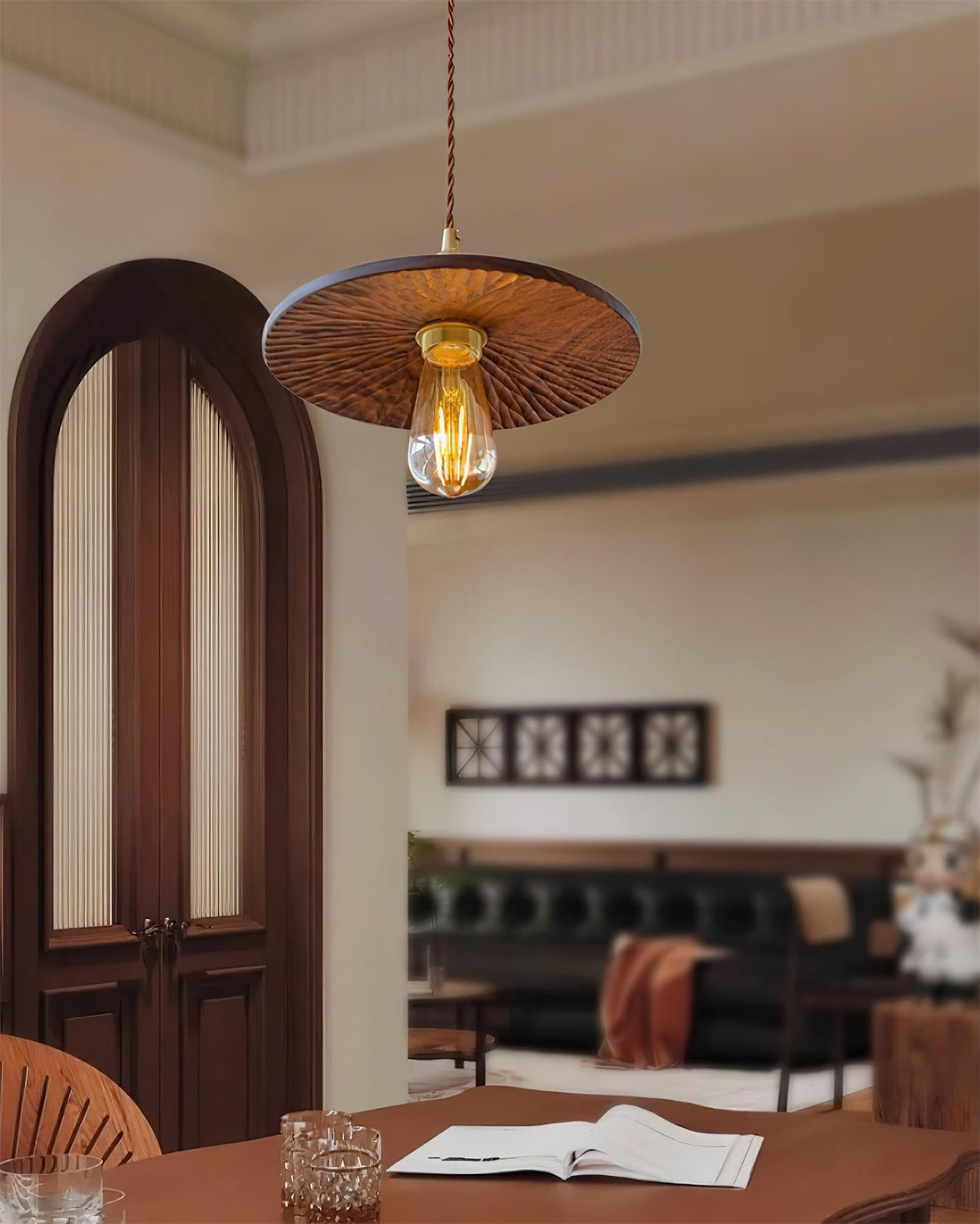 Reia Wood Pendant Lamp — product view 10