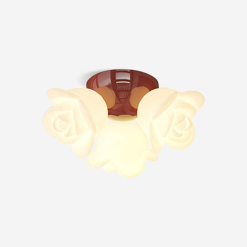 Aesa Rose Metal Ceiling Light — product view 1