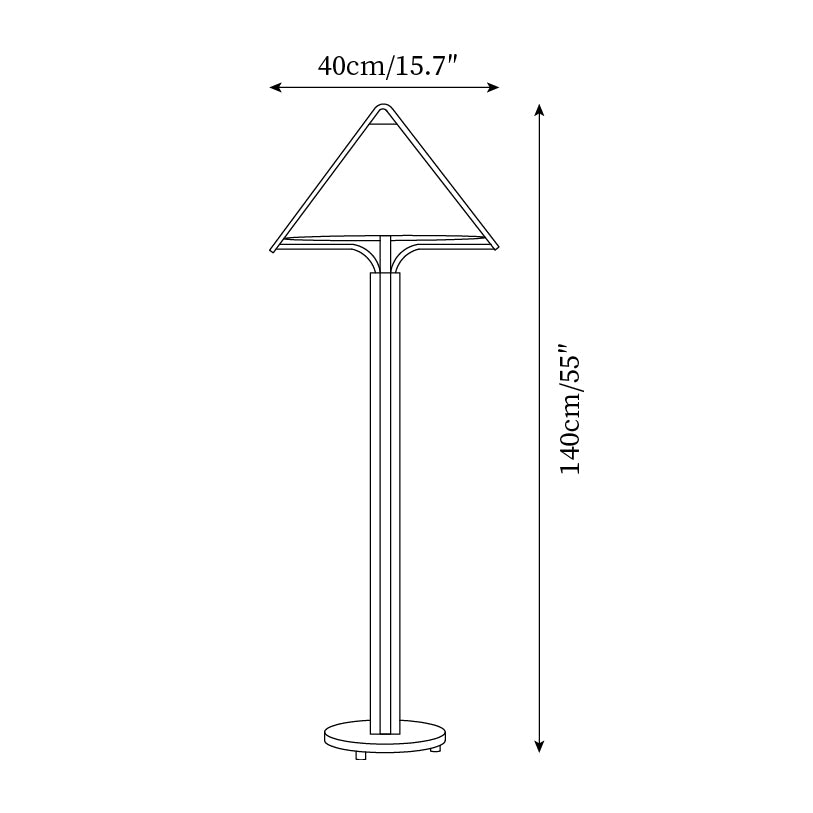 Nazia Wood Floor Lamp — product view 5