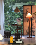 Nazia Wood Floor Lamp — product view 9