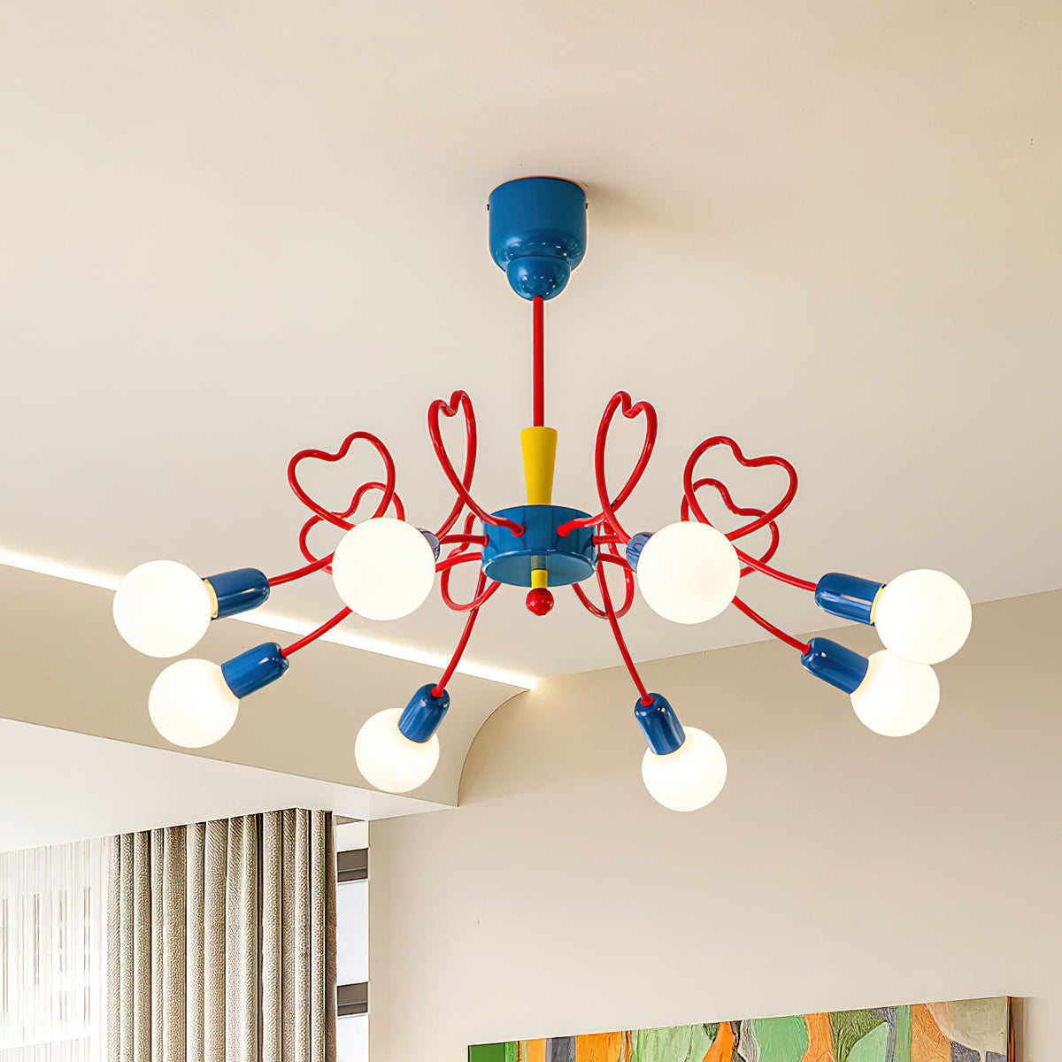 Milana Metal Chandelier — product view 2