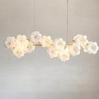 Fina Flowers Glass Chandelier — product view 6