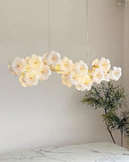 Fina Flowers Glass Chandelier — product view 7