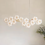 Fina Flowers Glass Chandelier — product view 9