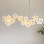 Fina Flowers Glass Chandelier — product view 10