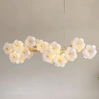 Fina Flowers Glass Chandelier — product view 14