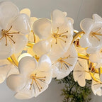 Fina Flowers Glass Chandelier — product view 15