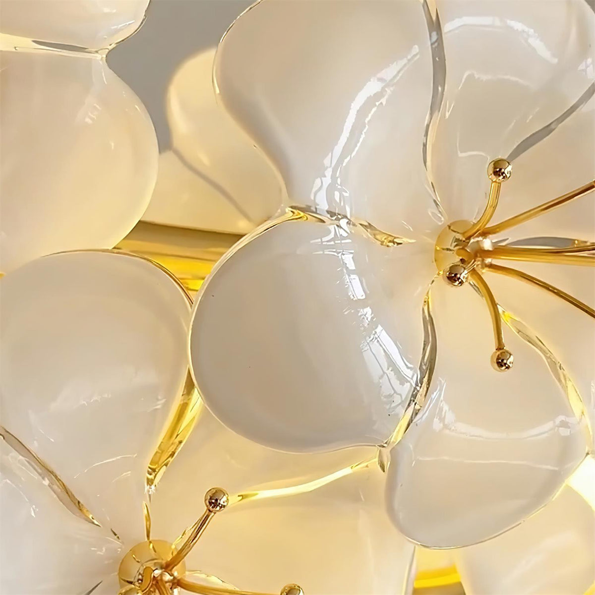 Fina Flowers Glass Chandelier — product view 16