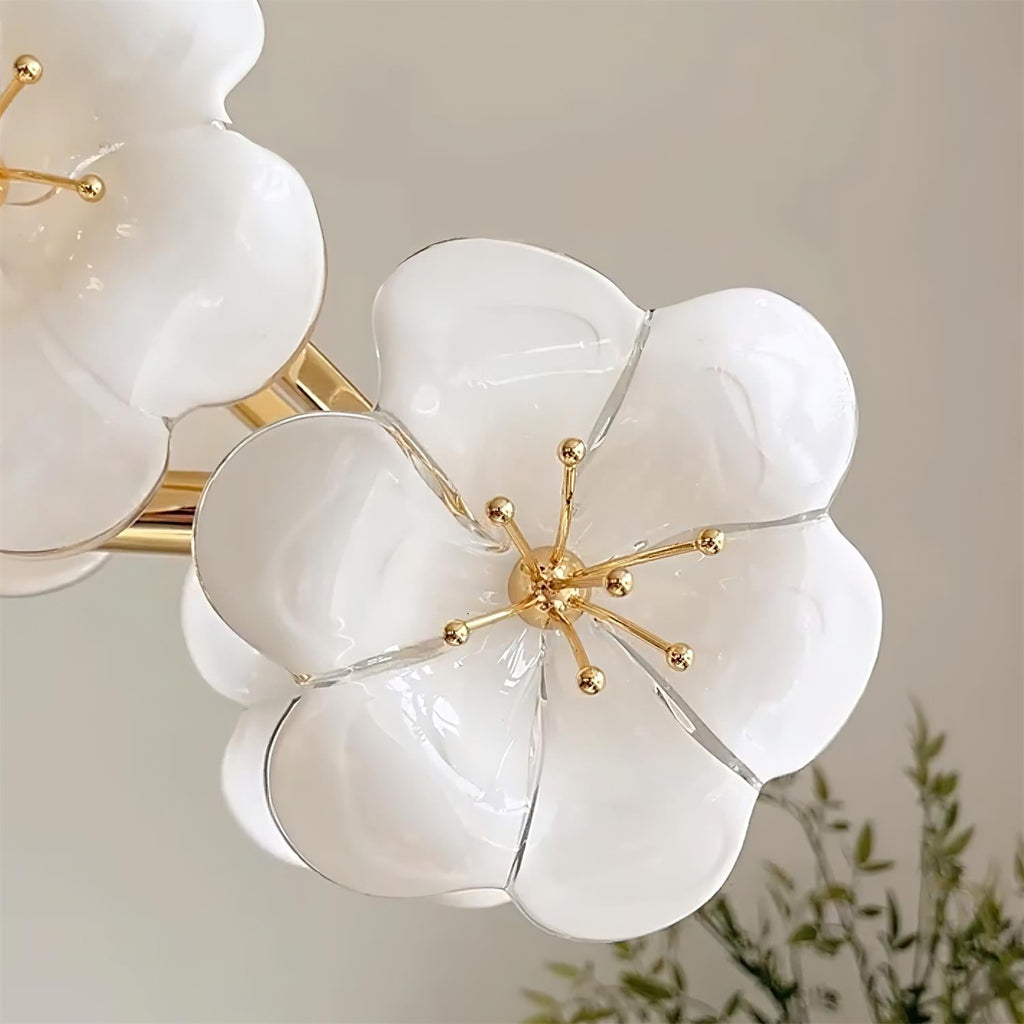 Fina Flowers Glass Chandelier — product view 18